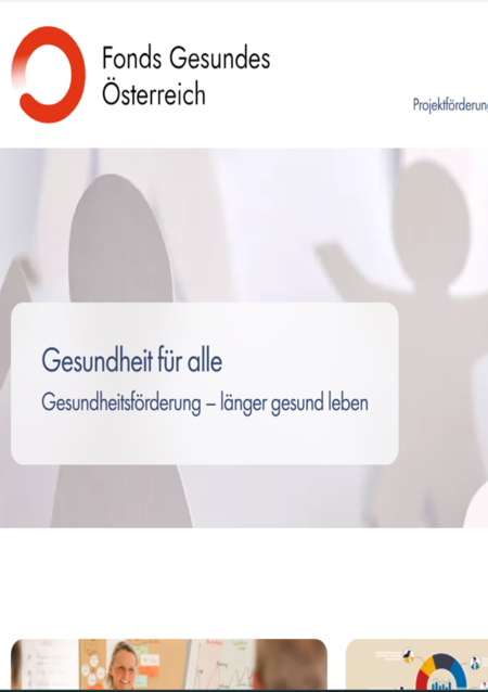 Screen Fonds Gesundes Österreich-org