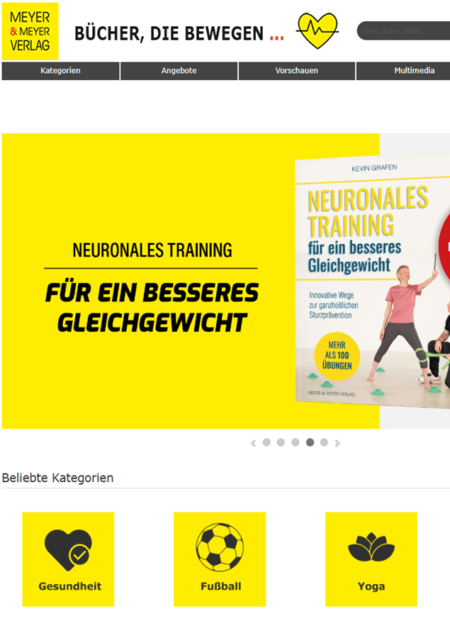 Screen Meyer&Meyer Verlag