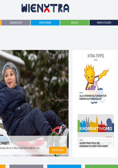 Screenshot wienXtra.at