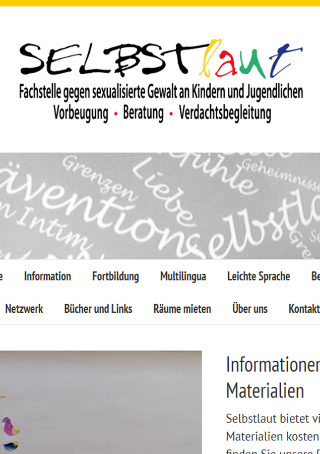 Screenshot selbstlaut.org