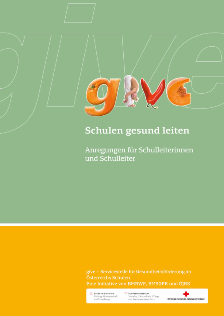 Broschüre Schulen gesund leiten