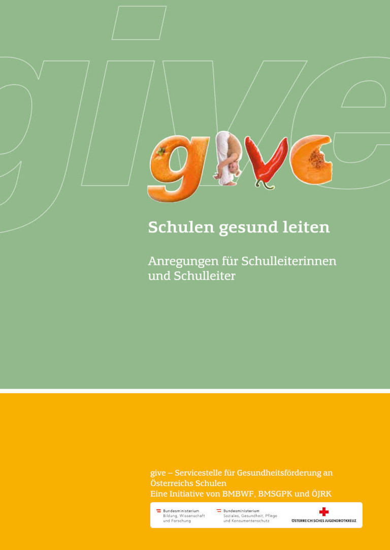 Broschüre Schulen gesund leiten