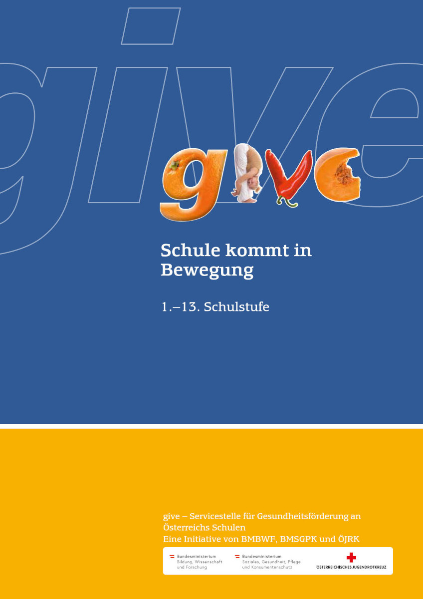 Cover of the school brochure is in motion