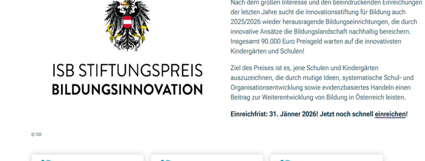 Screenshot innovationstiftung-bildung.at
