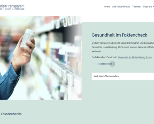 Screenshot Medizin transparent