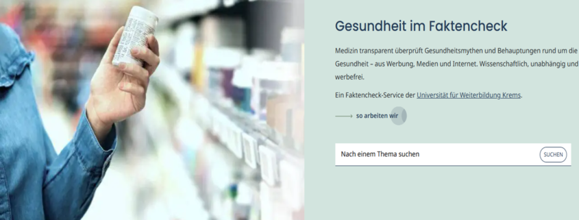 Screenshot Medizin transparent